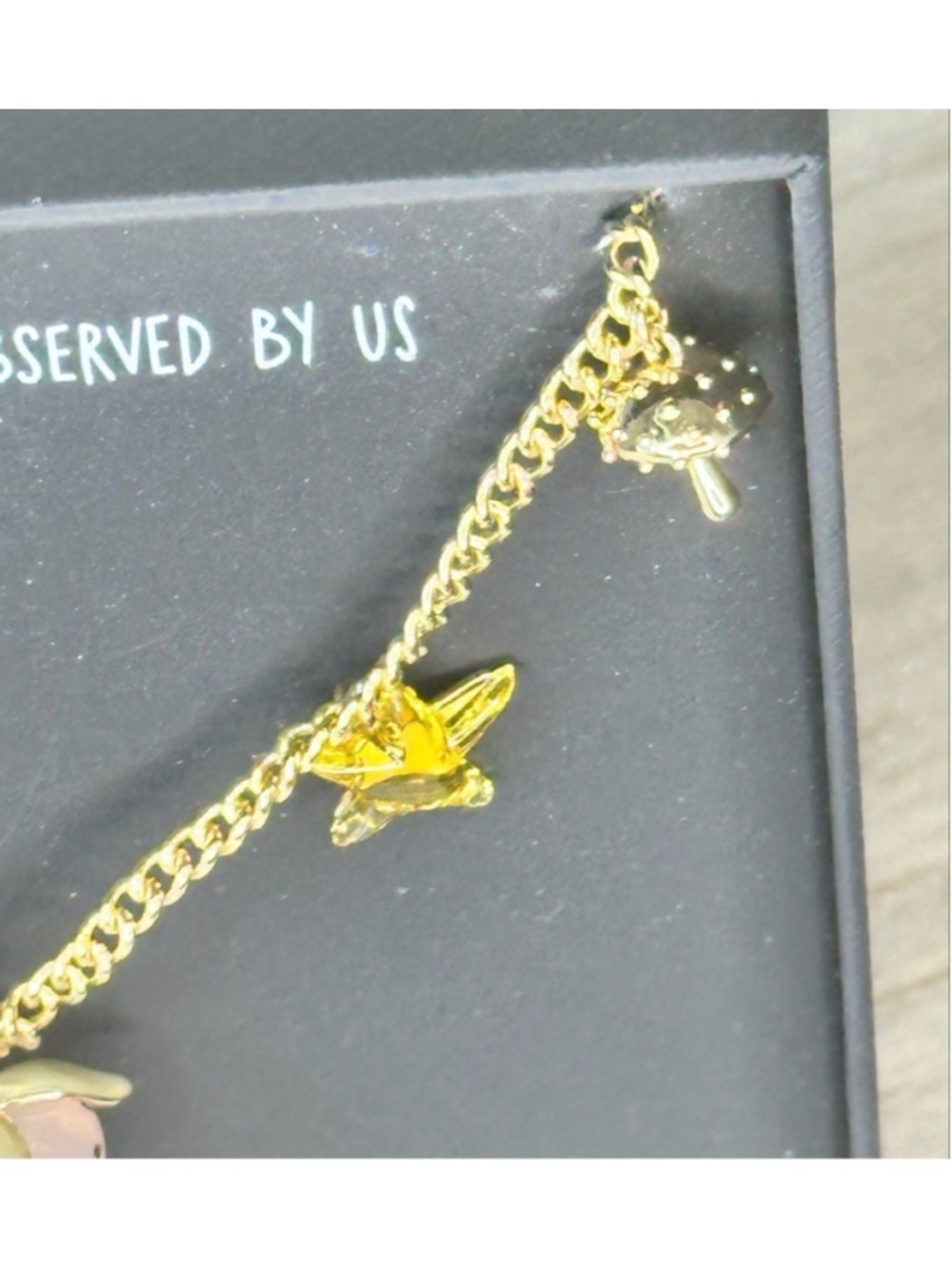 Coach x Observed By Us Strawberry Charm Necklace NWT Limited Edition - Picture 5 of 8